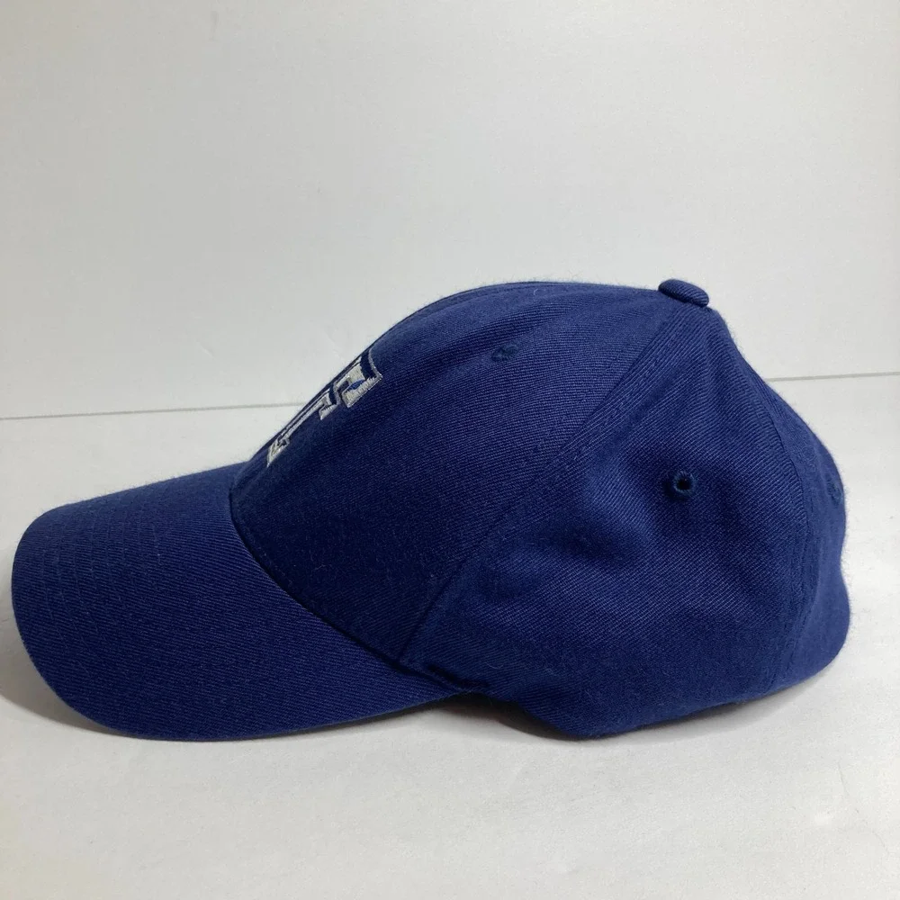 Texas Tech Red Raiders Cap Hat‎ Blue Fitted Small/Medium Embroidered Flexfit